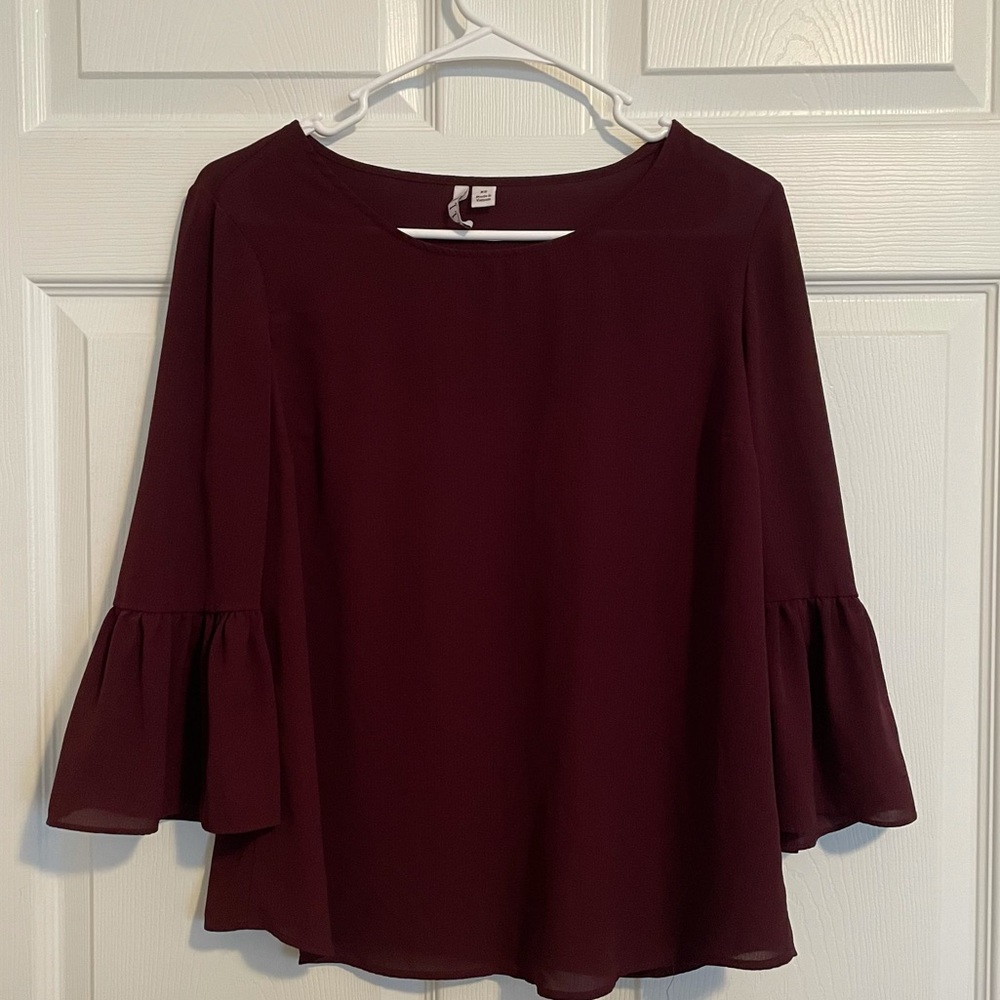 Dressy Shirt with Puff Sleeves